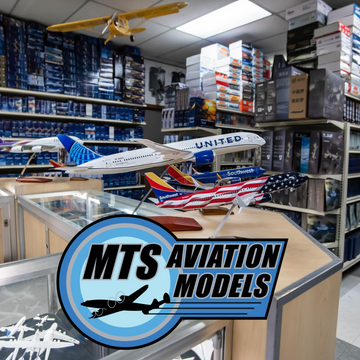 Welcome to MTS Collectibles. We are the sister company to MTS Aviation Models, the largest walk-in retail aviation model shop in North America.