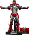 Hot Toys Iron Man 2 Tony Stark (Mark V Suit Up Ver.) Deluxe MMS600 1/6th Scale Collectible Figure