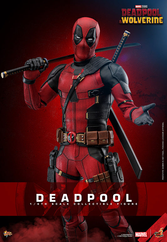 Hot Toys 913476 Deadpool Sixth Scale Figure