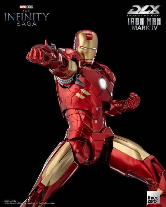 Three Zero Marvel Studios:  The Infinity Saga DLX Iron Man Mark 4 3Z05010W0