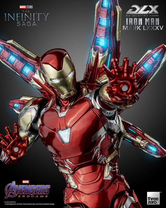 Three Zero Marvel Studios:  Avengers Endgame DLX Iron Man Mark 85 3Z02500W0