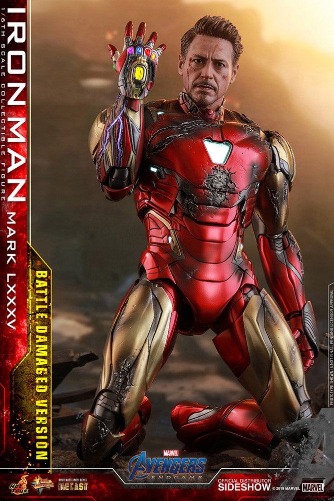 Hot Toys Avengers: Endgame Iron Man Mark LXXXV (Battle Damaged