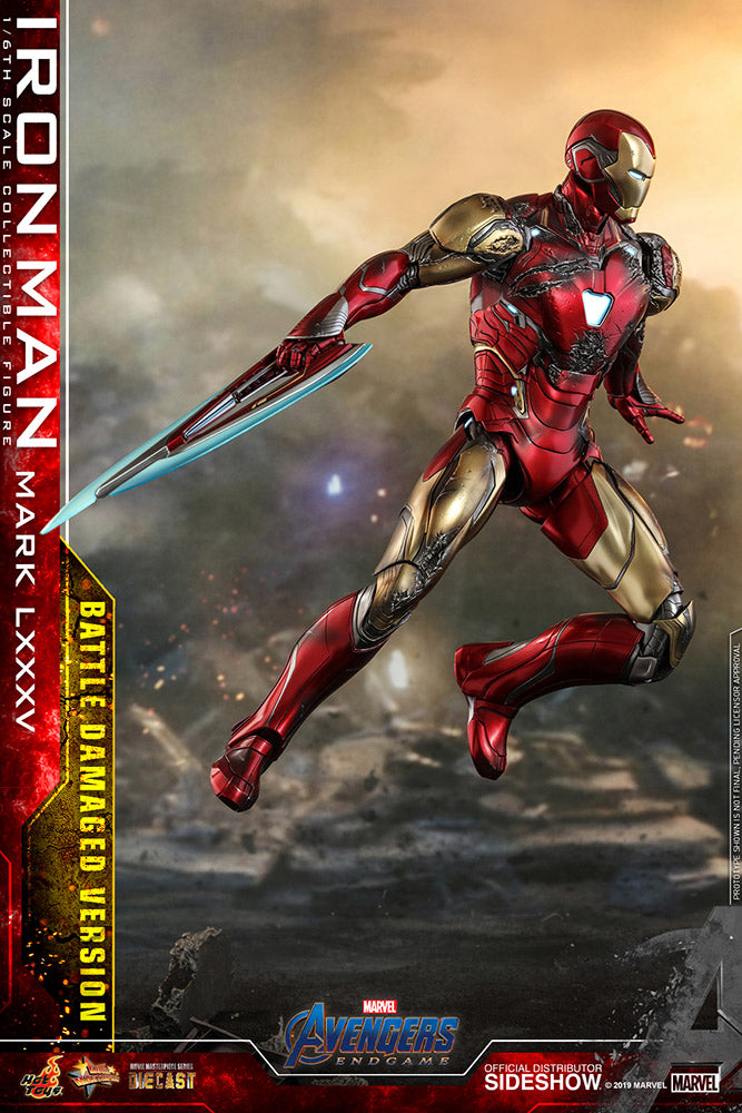 【未開封】HOTTOYS アイアンマンMarkバトルダメージ版MMS543 ムービー・マスターピース】『アベンジャーズ』1／6スケール
