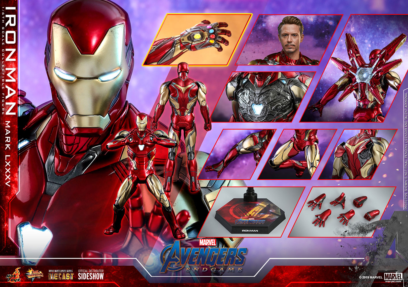 アベンジャーズ　アイアンマン マークLXXXV Iron Man Mark LXXXV (Battle Damaged Version) Special Edition