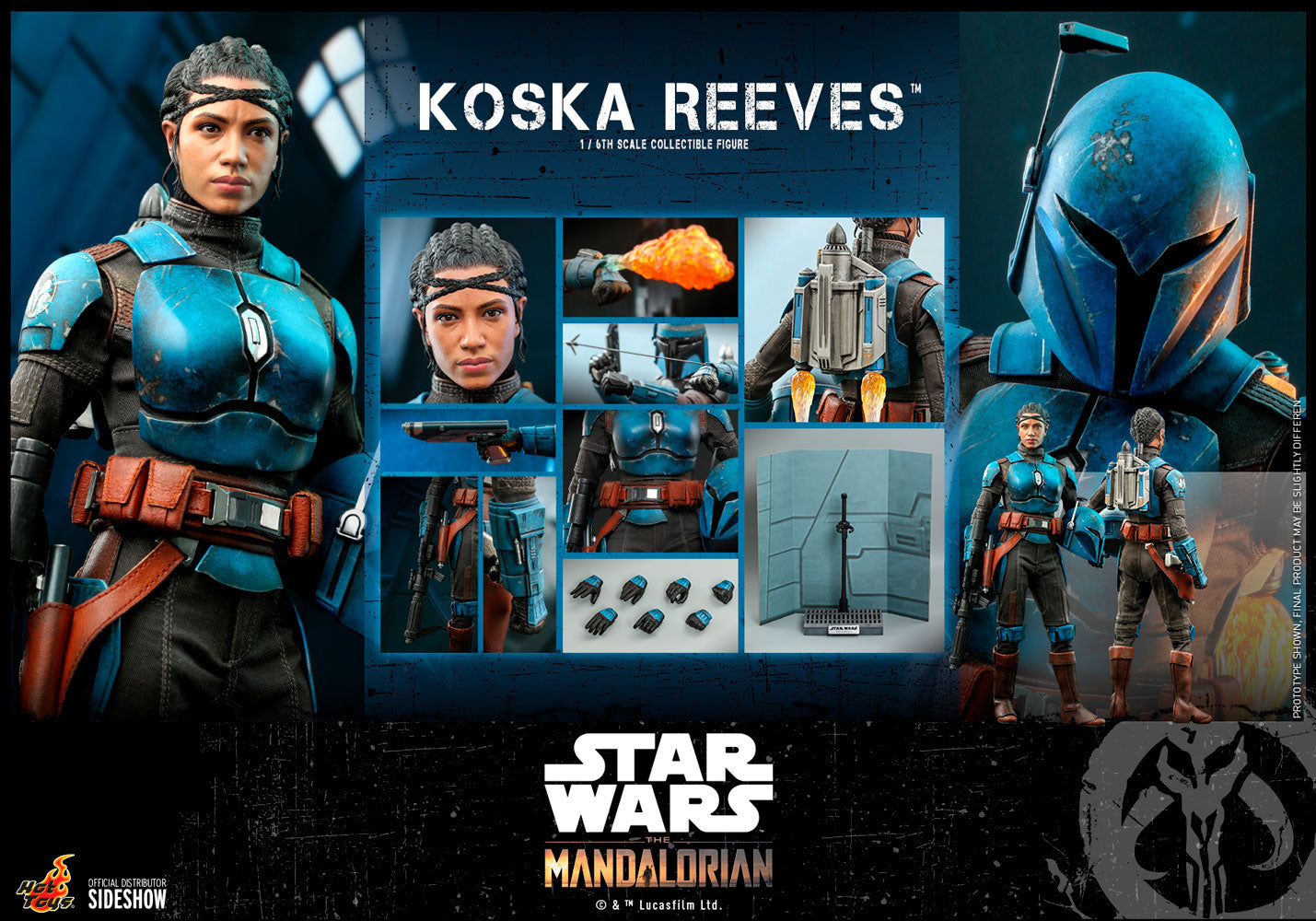 Hot Toys Star Wars The Mandalorian™ Koska Reeves TMS069 1/6th